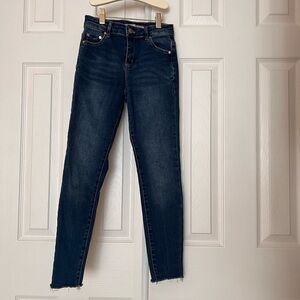 Tractr Girls Blue Skinny Jeans size 8